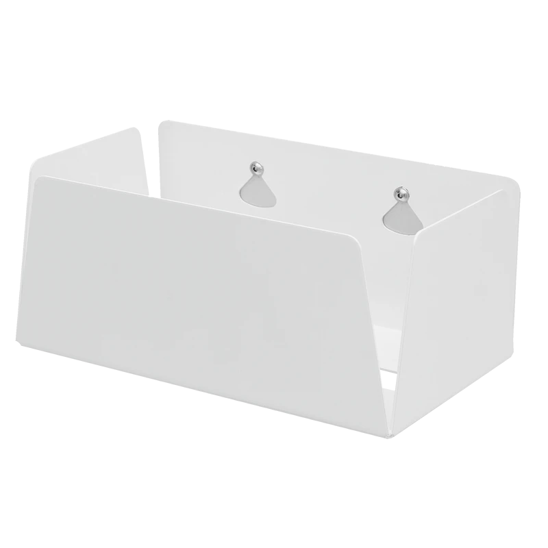 Houder voor gevouwen papieren handdoeken tot 250 mm lang voor systeemrail V3