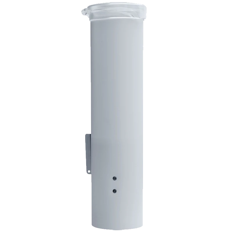 Bekerdispenser voor wegwerpbekers - bekerdispenser opbergrek - koffiekop-organizer met 4 vakken voor restaurant, toilet, koffiebar, buffet, keuken Bekerdispenser voor wegwerpbekers - bekerdispenser opbergrek - koffiekop-organizer met 4 vakken voor restaurant, toilet, koffiebar, buffet, keuken