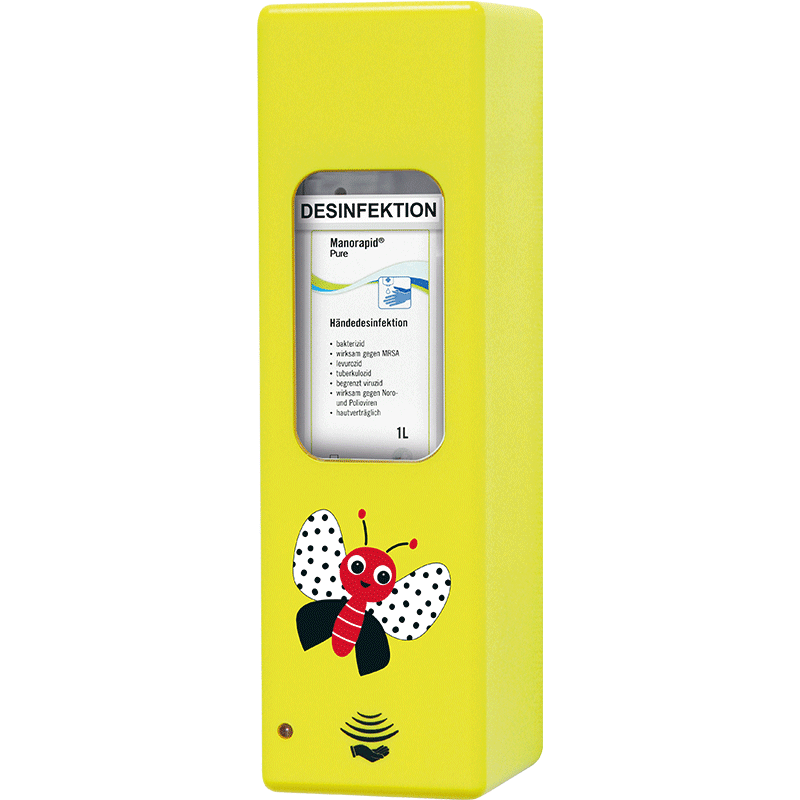 Automatische desinfectiemiddeldispenser serie EURO-2 Kids Edition
